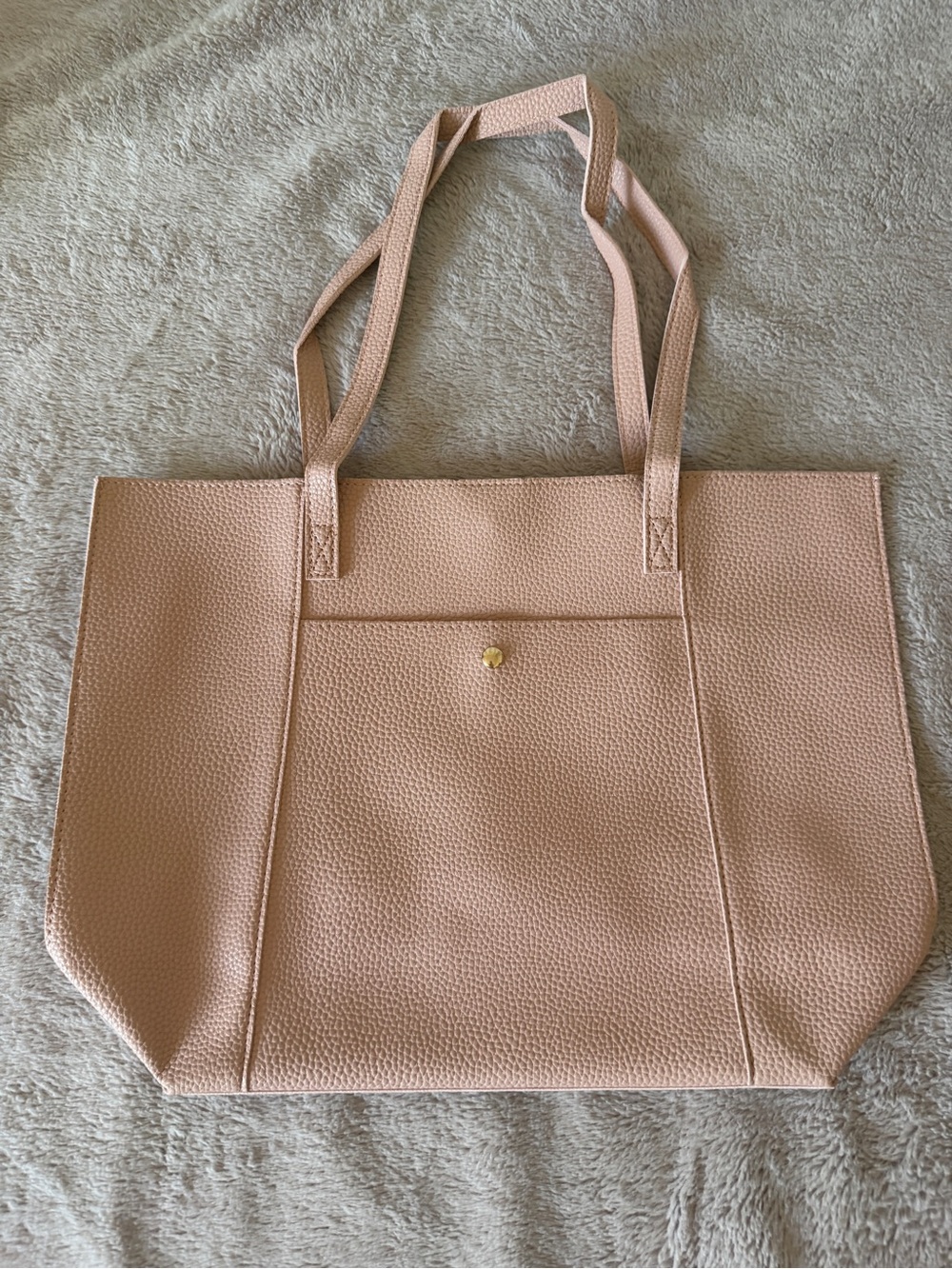 Classic Blush Tote Bag - Versatile Everyday Carry